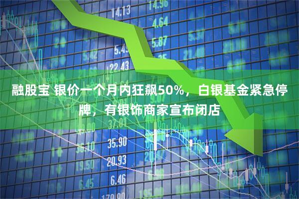 融股宝 银价一个月内狂飙50%，白银基金紧急停牌，有银饰商家宣布闭店